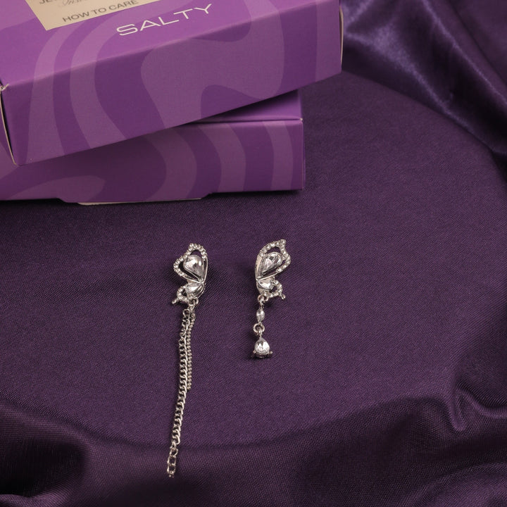 Dazzling Half Butterfly Wing Earrings - Salty Accessories
