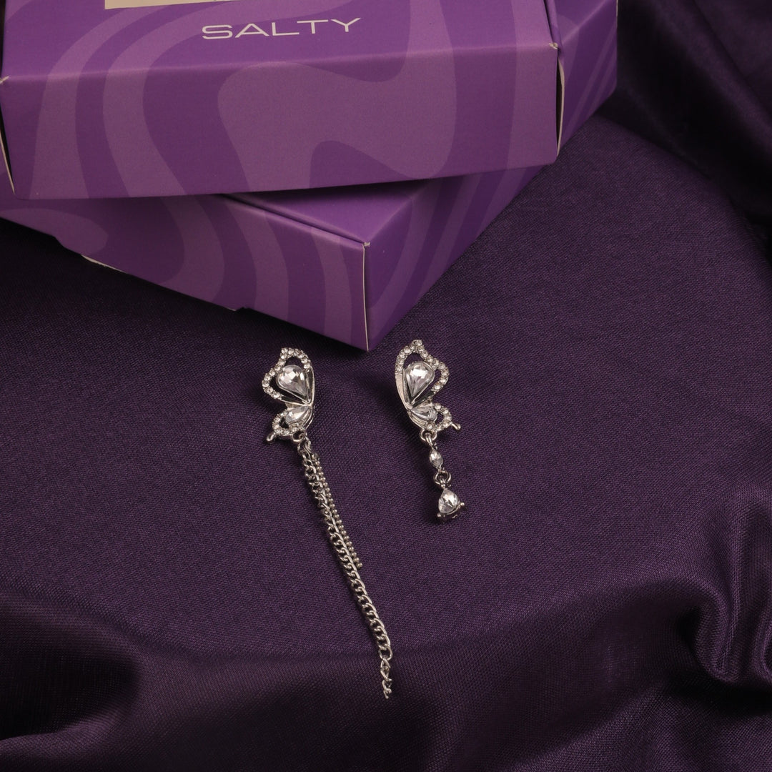 Dazzling Half Butterfly Wing Earrings - Salty Accessories