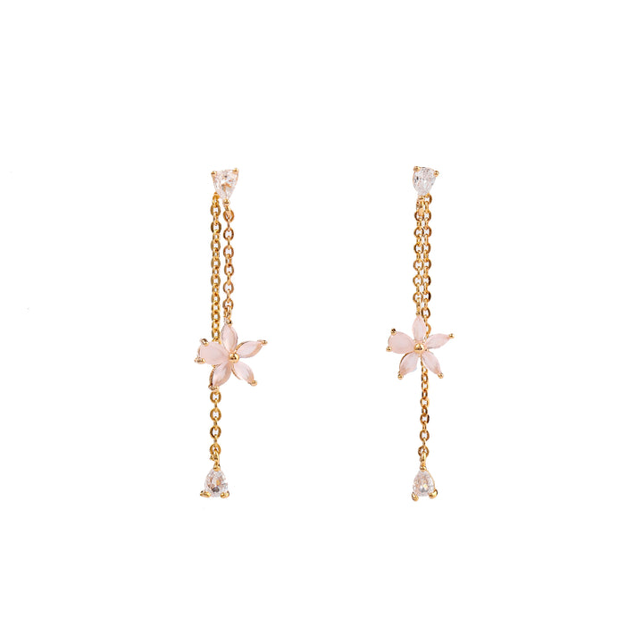 Blossom Bliss Tassel Earrings - Salty Accessories