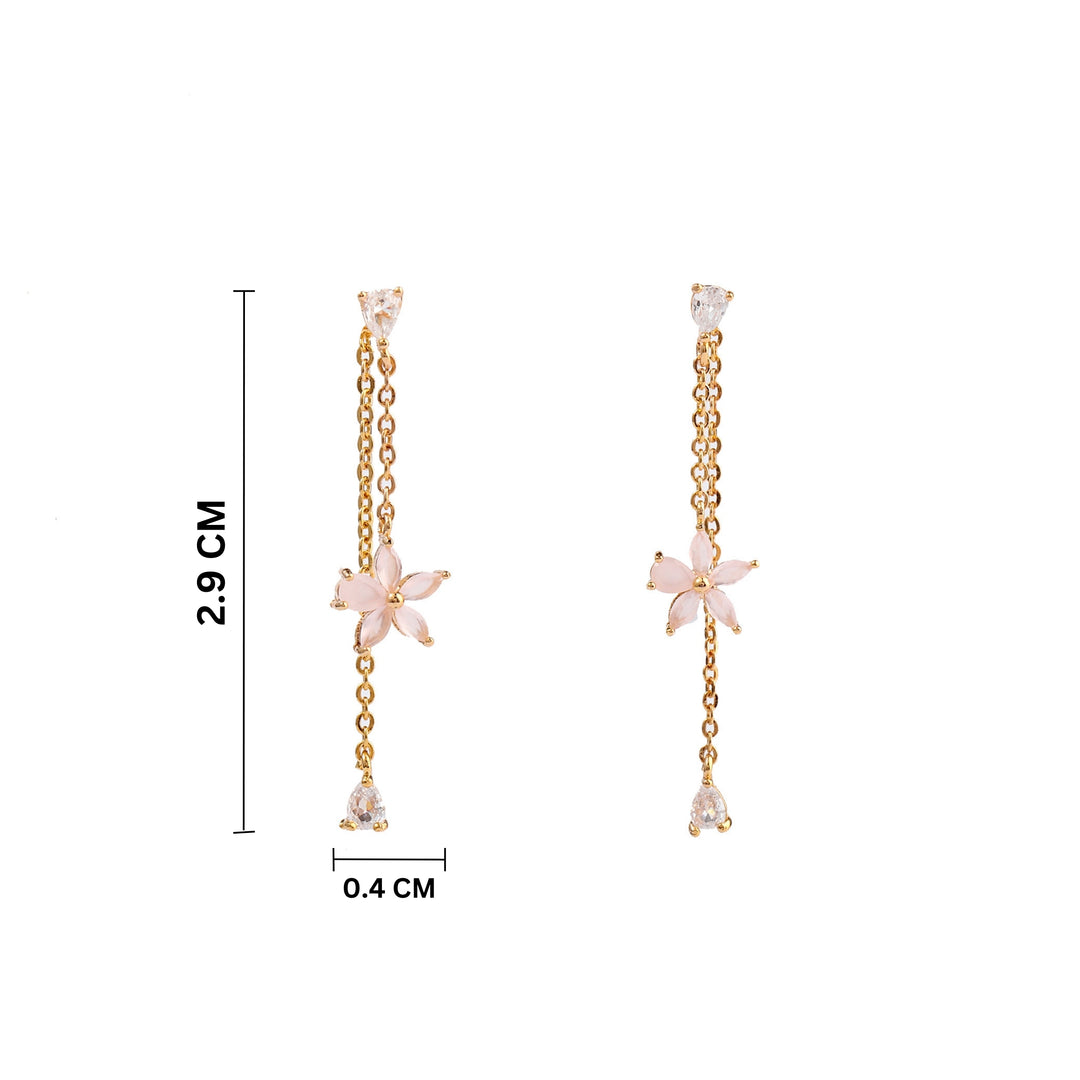 Blossom Bliss Tassel Earrings - Salty Accessories