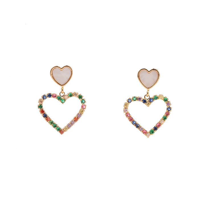 Sweetheart Shine Earrings - Salty Accessories