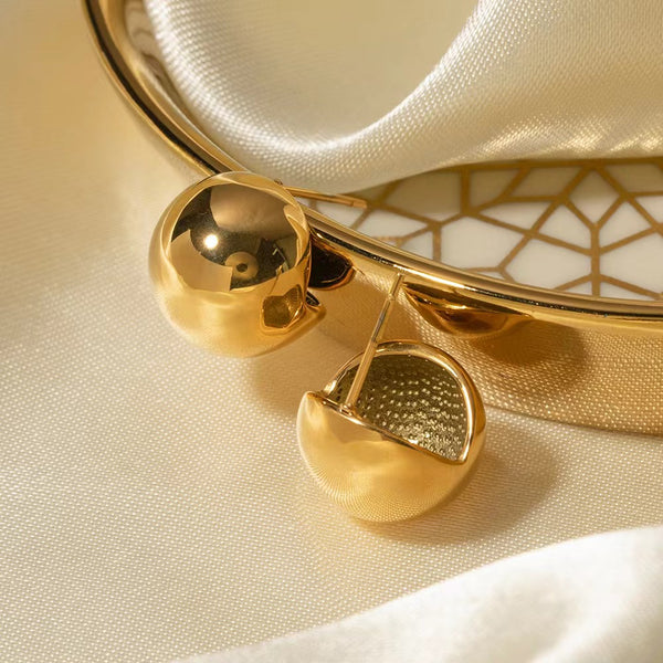 Statement Luxe Gold Earrings