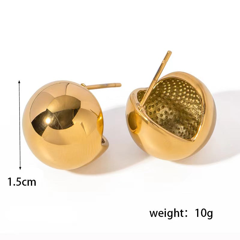 Statement Luxe Gold Earrings