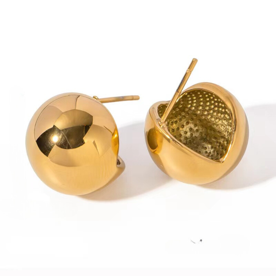 Statement Luxe Gold Earrings