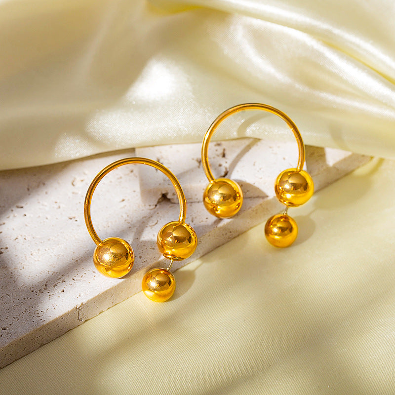 Golden Halo Earrings - Salty Accessories