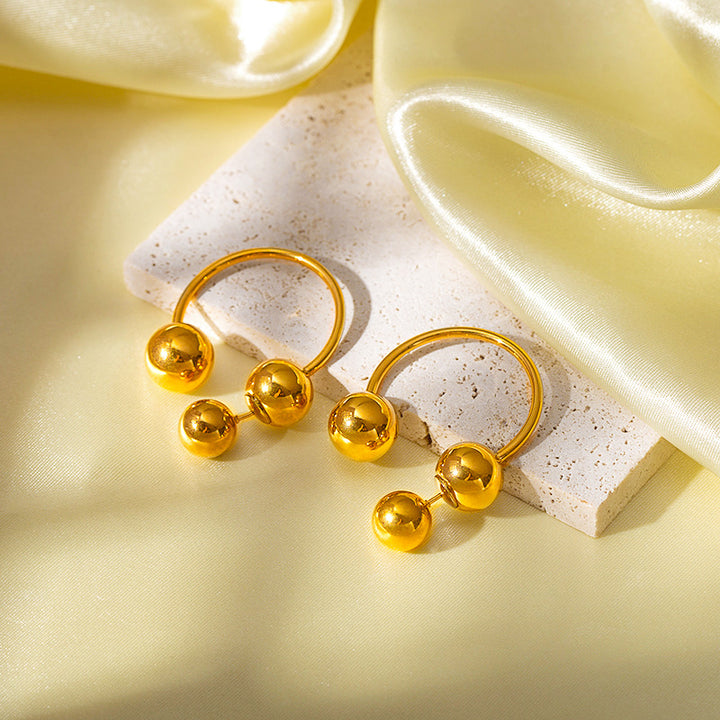 Golden Halo Earrings - Salty Accessories