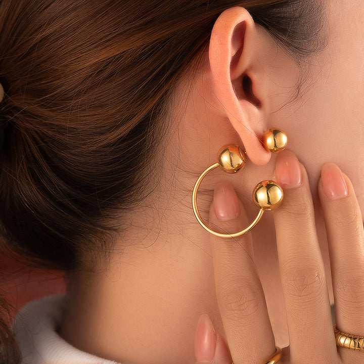 Golden Halo Earrings - Salty Accessories