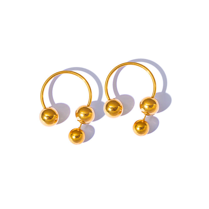 Golden Halo Earrings - Salty Accessories