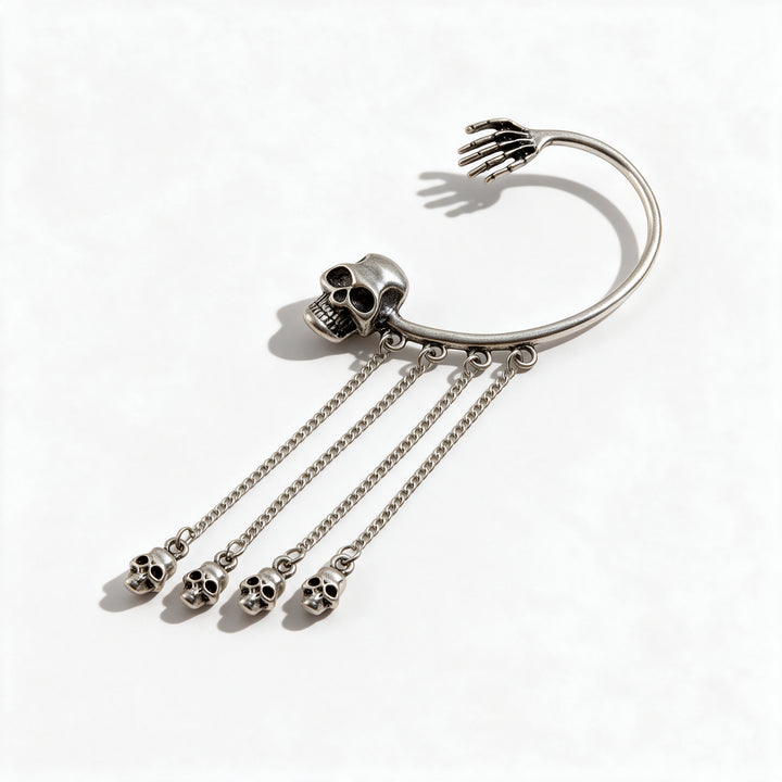 Bone-Chic Skull Cuff (1 side)
