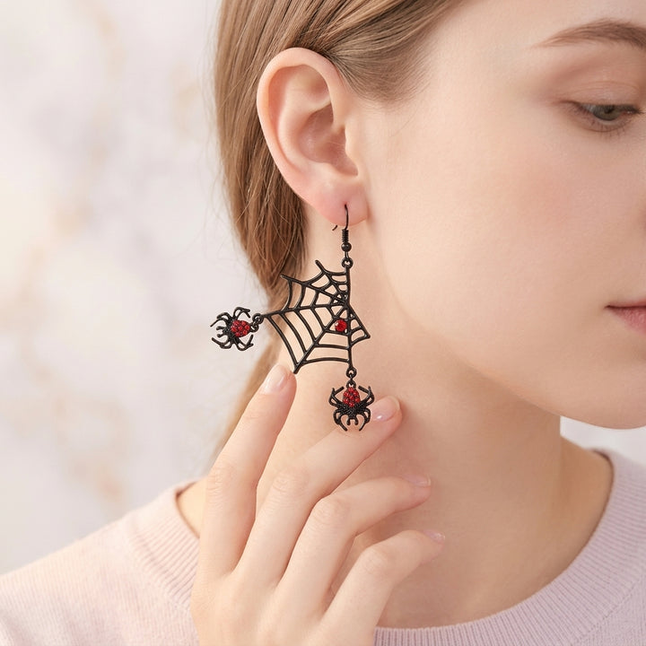 Venomous Web Drop Earrings