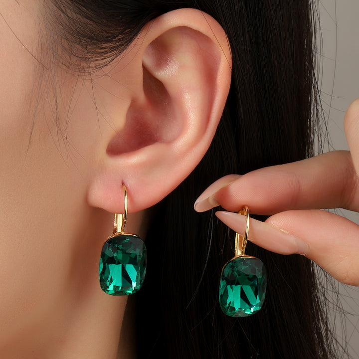 Opulent Gem Earrings - Salty Accessories