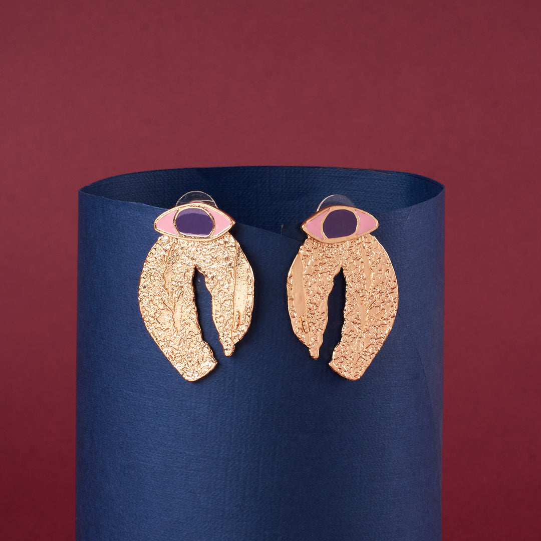 Eyes of Gold Earrings