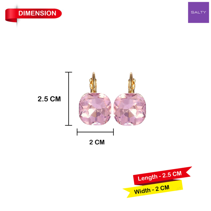 Vibrant Stone Chic Earrings