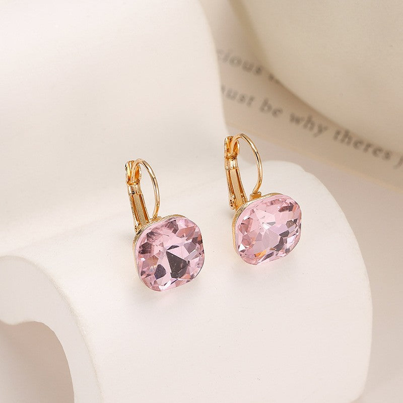 Vibrant Stone Chic Earrings