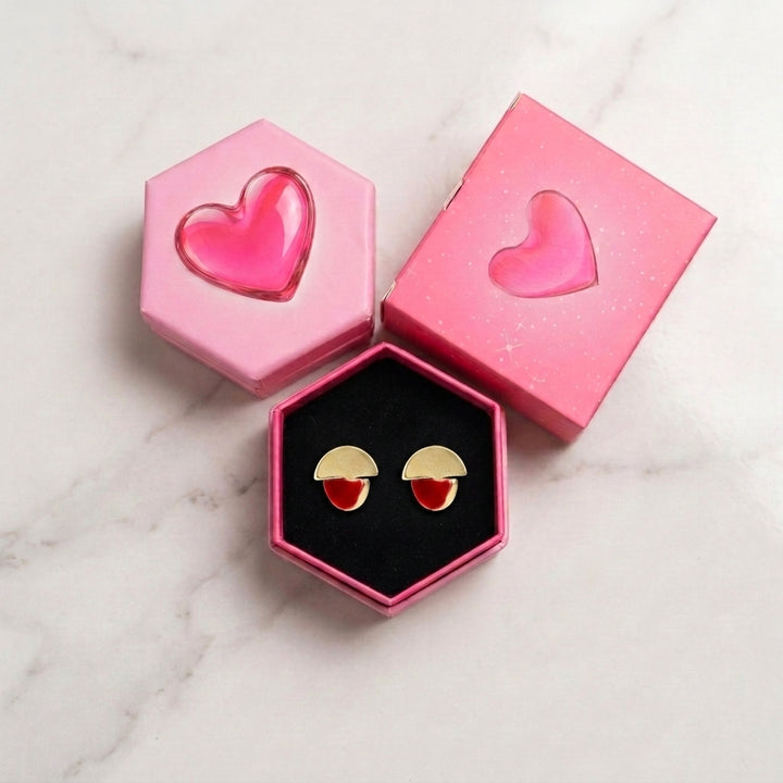 Vintage Rouge Earrings