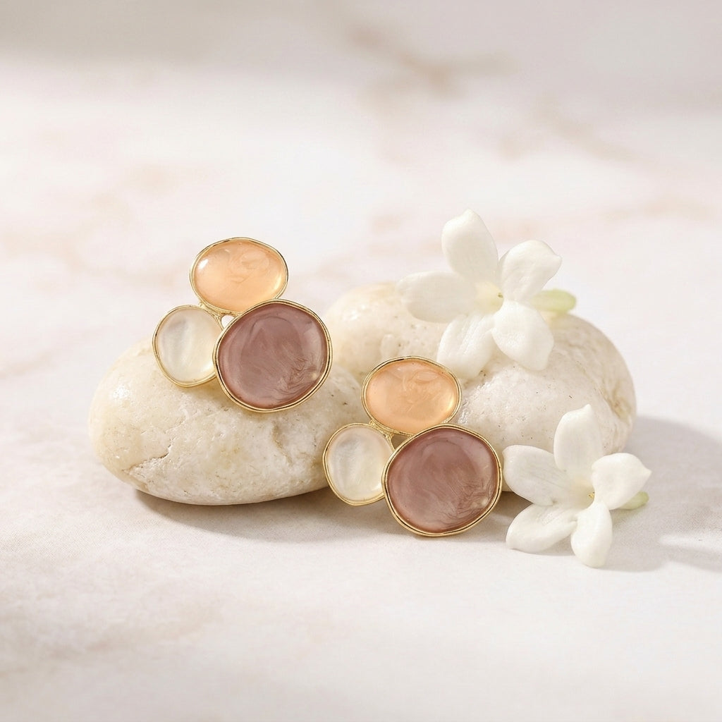 Glossy Bloom Earrings