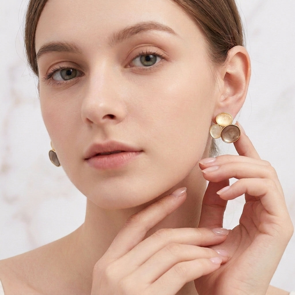 Glossy Bloom Earrings