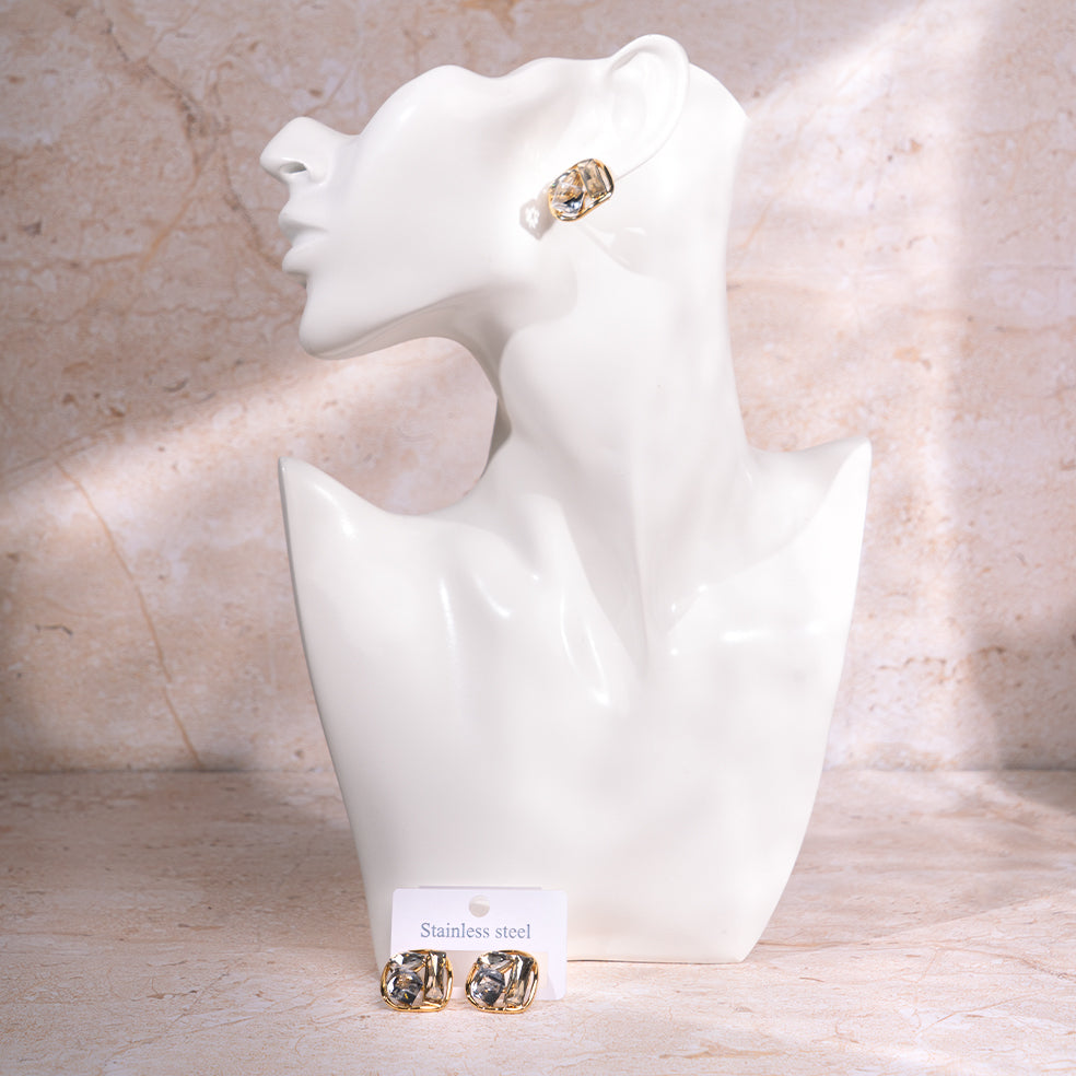 Auric Temptation Earrings - Gold