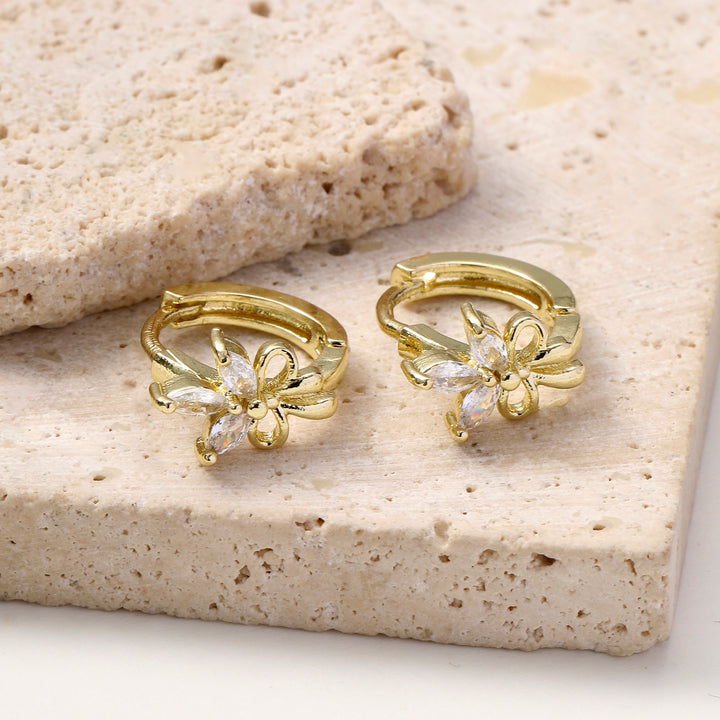 Aster Leaf Earrings
