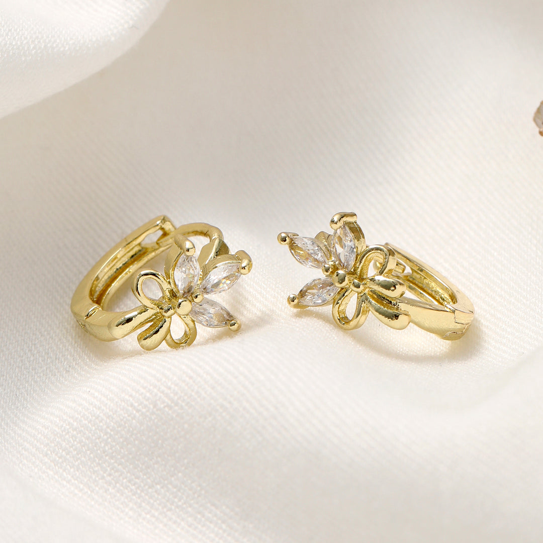 Aster Leaf Earrings
