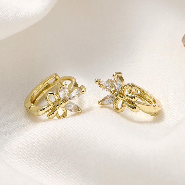 Aster Leaf Earrings