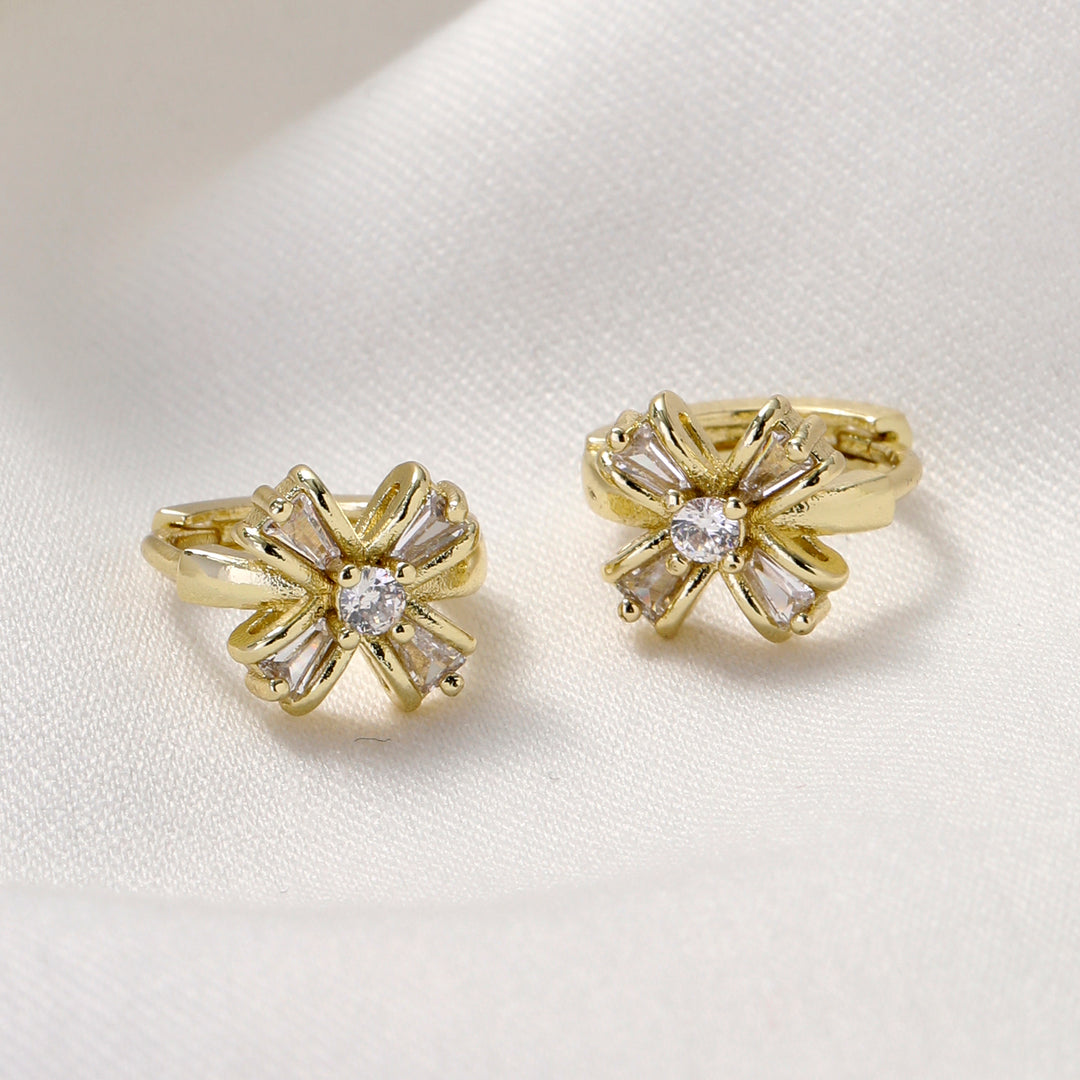 Radiant Flower Earrings