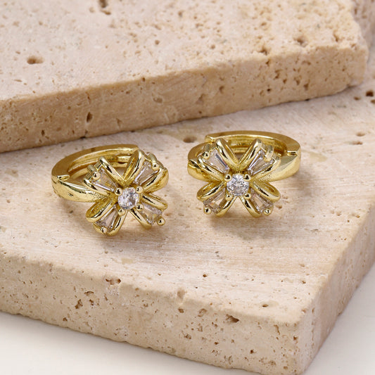 Radiant Flower Earrings