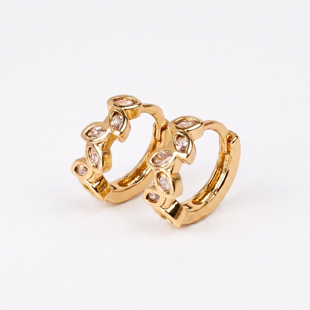 Leaf Cluster Earrings