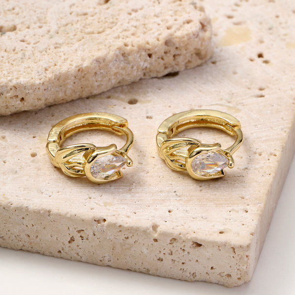 Elysian Teardrop Studs