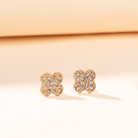Aurielle Clover Bloom Studs