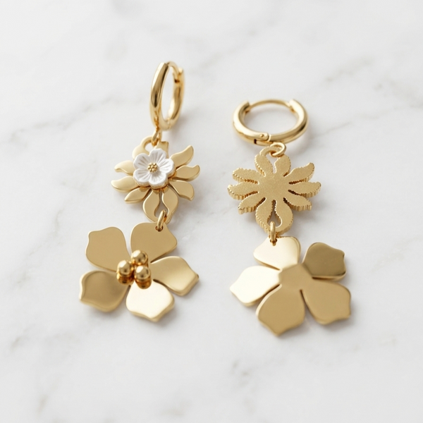 Aurelia Bloom Drops Earrings