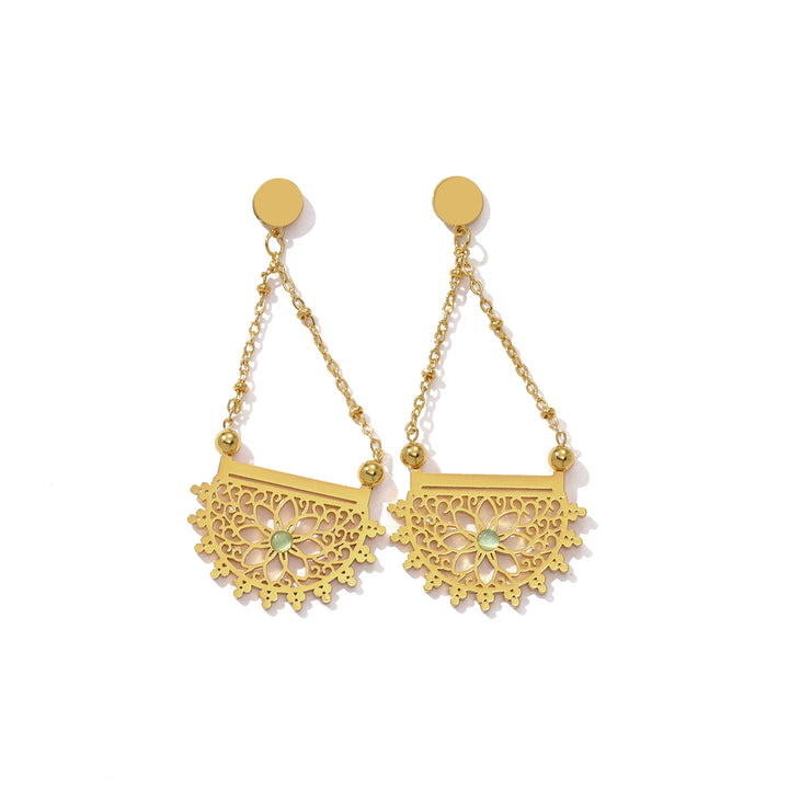 Aurelia Filigree Drops Earrings