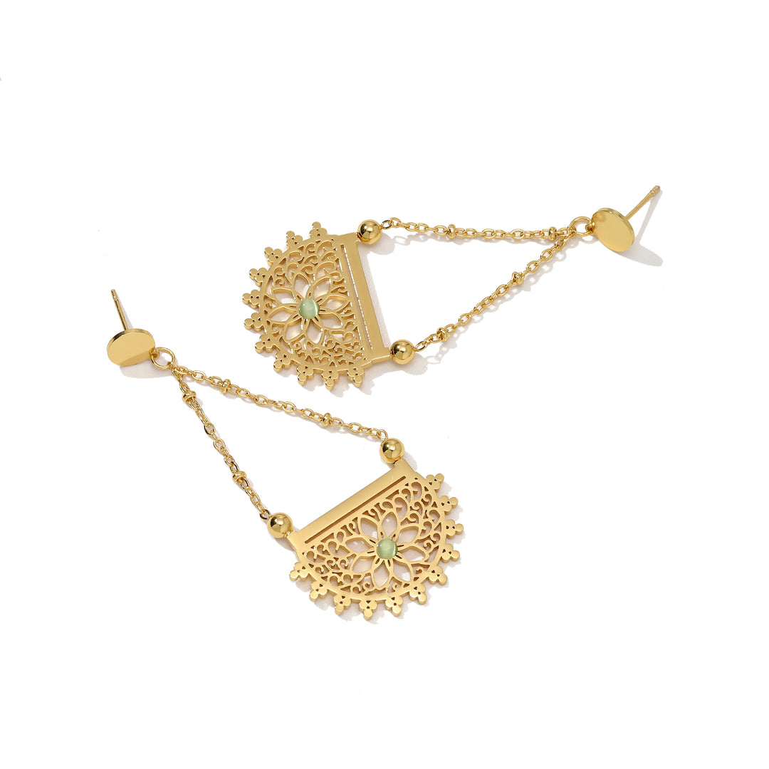 Aurelia Filigree Drops Earrings