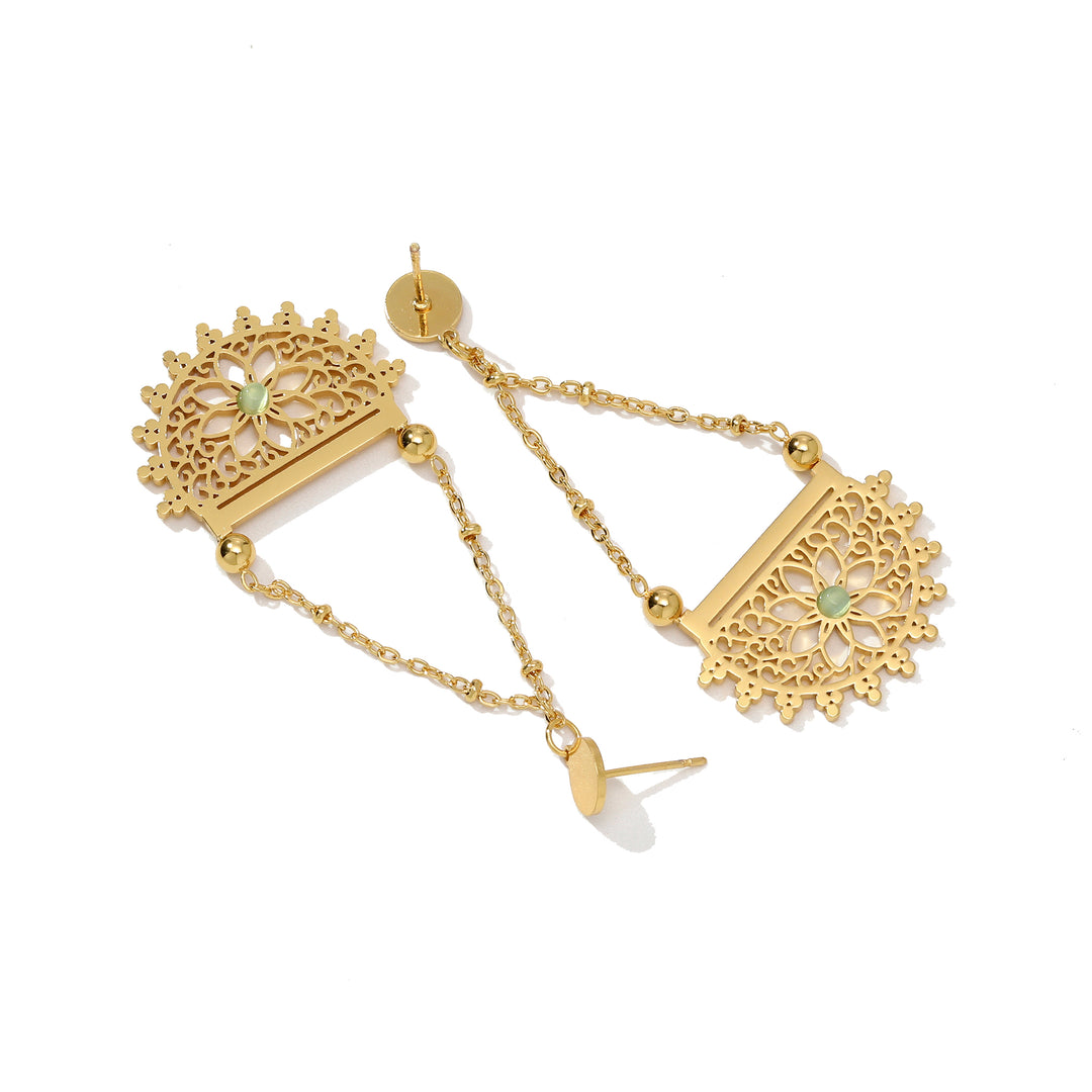 Aurelia Filigree Drops Earrings