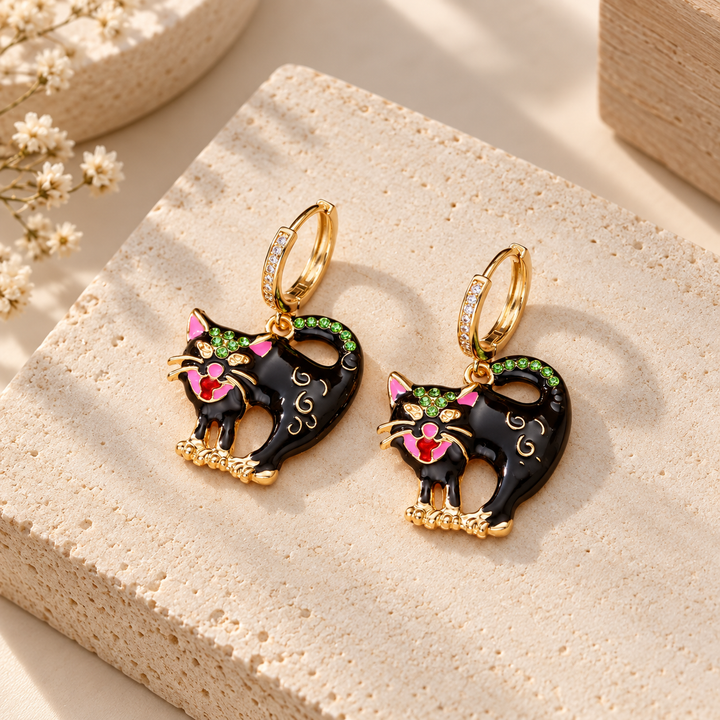 Nine Lives After Midnight Earrings