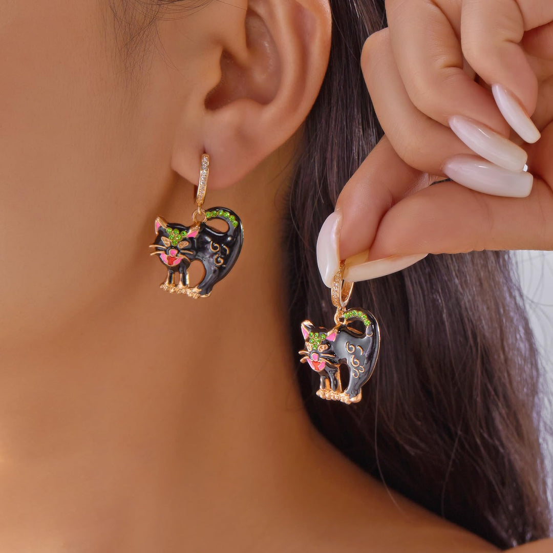 Nine Lives After Midnight Earrings