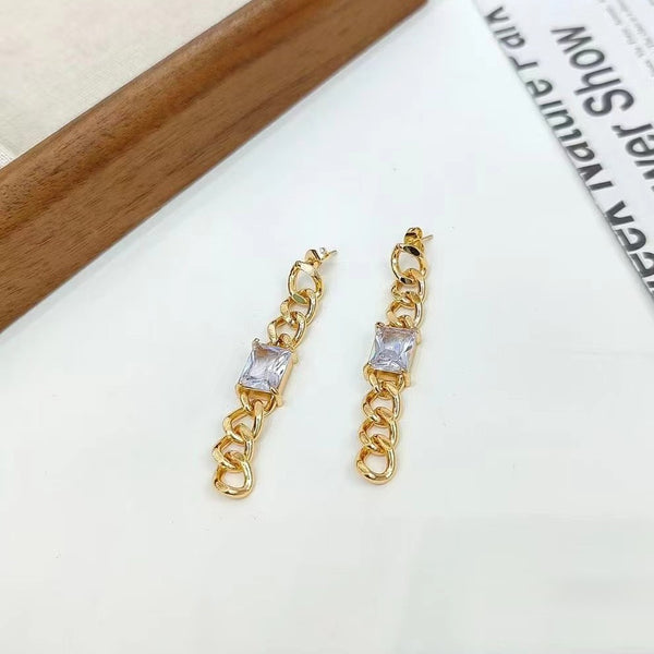 Luxe Link Drops Earrings