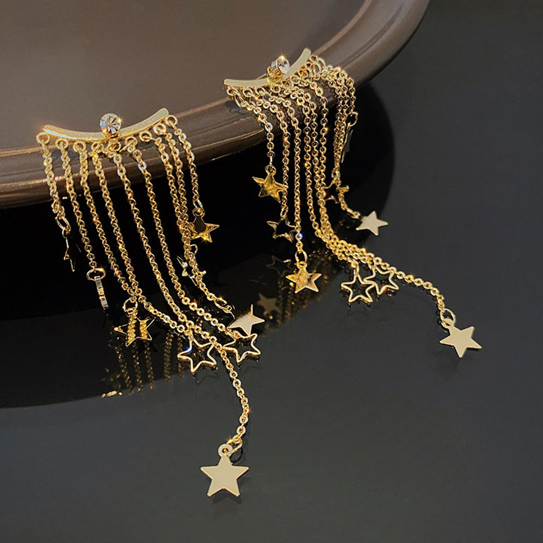 Starfall Fringe Drops Earrings