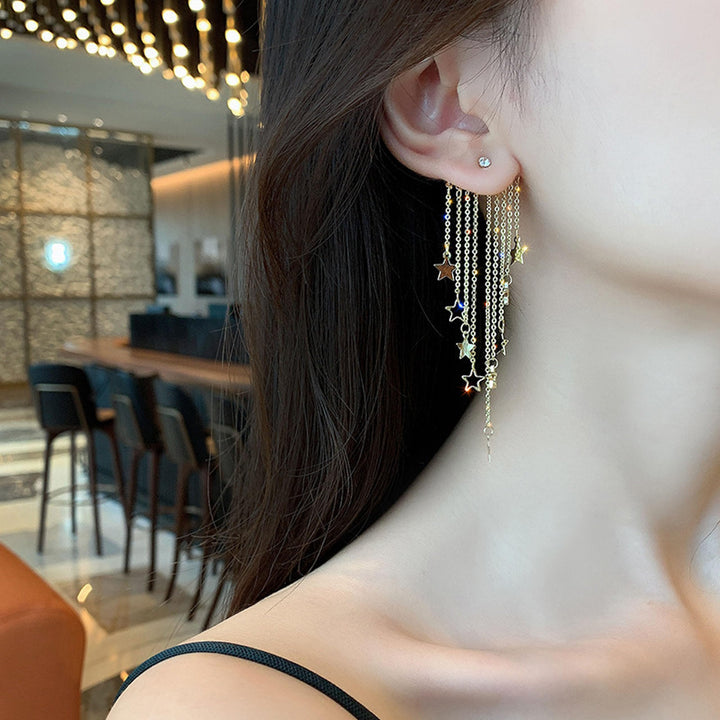 Starfall Fringe Drops Earrings