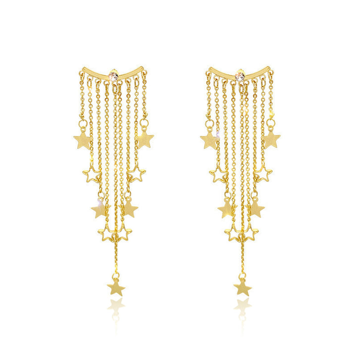 Starfall Fringe Drops Earrings