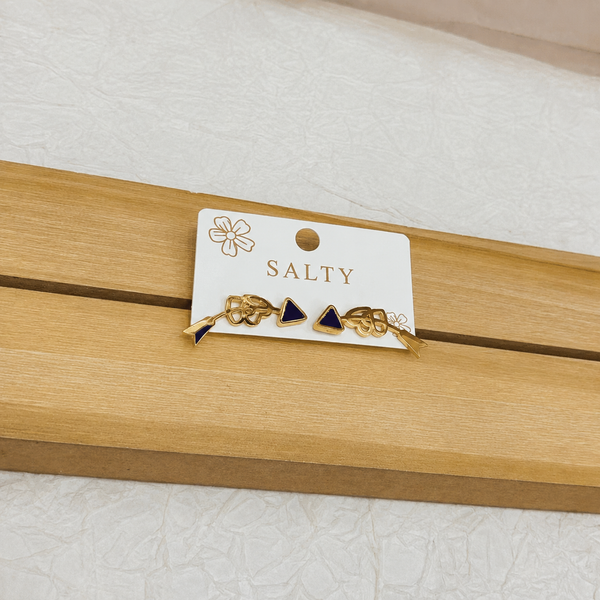 Heartshot Arrow Stud Earrings