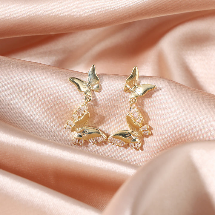 Mariposa Luxe Earrings - Gold