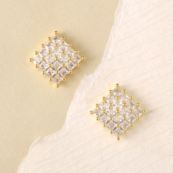 Glitz Grid Earrings
