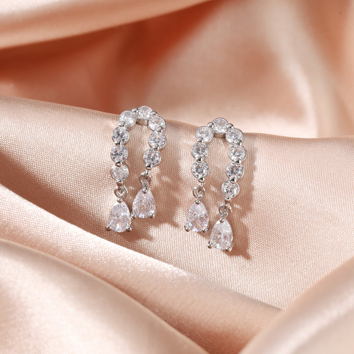 Ice Loop Spark Earrings