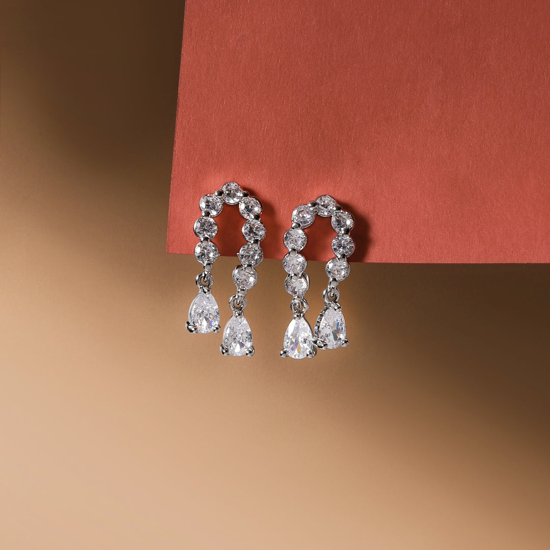 Ice Loop Spark Earrings