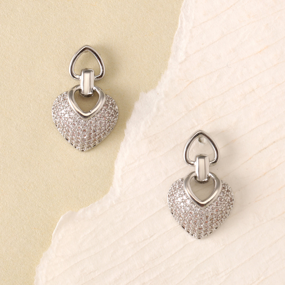 Puffy Heart Spark Earrings
