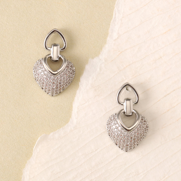 Puffy Heart Spark Earrings