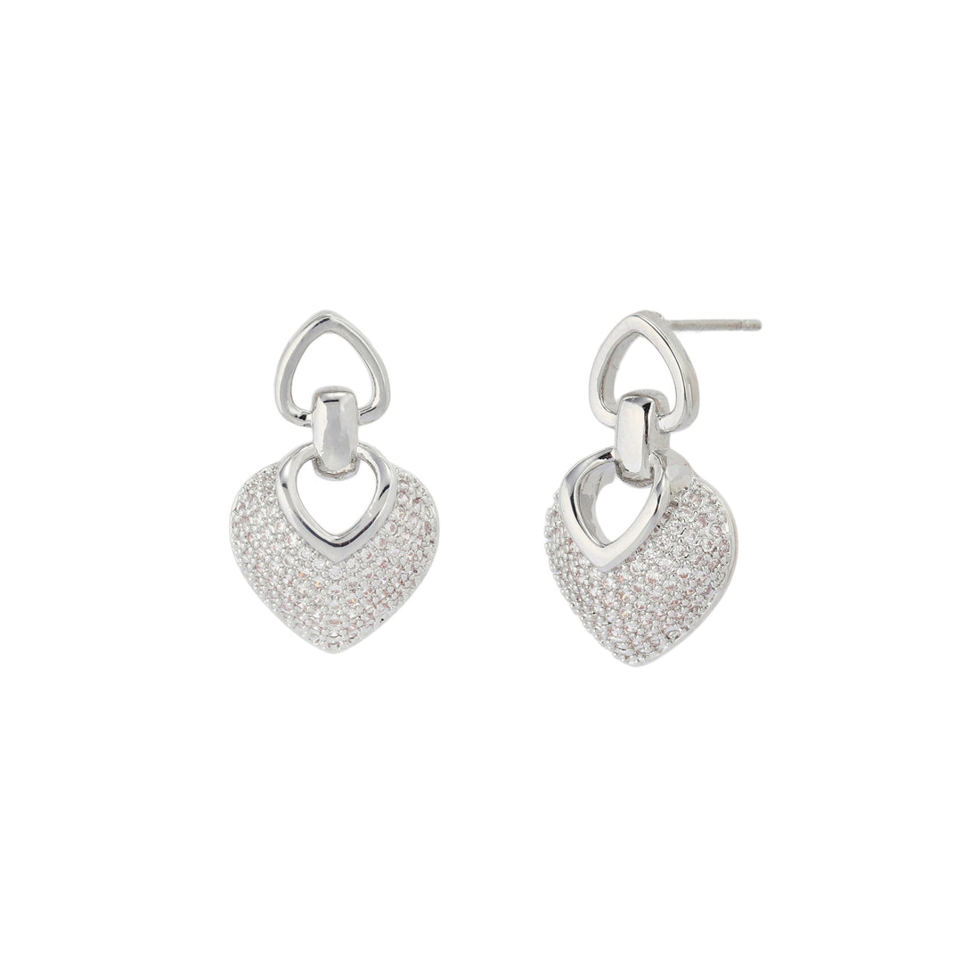Puffy Heart Spark Earrings