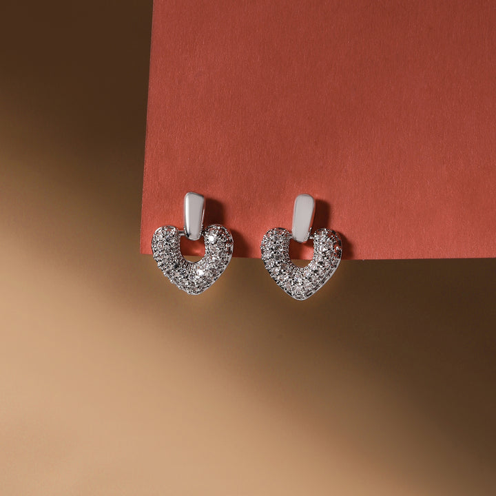 Silver Sweetheart Earrings