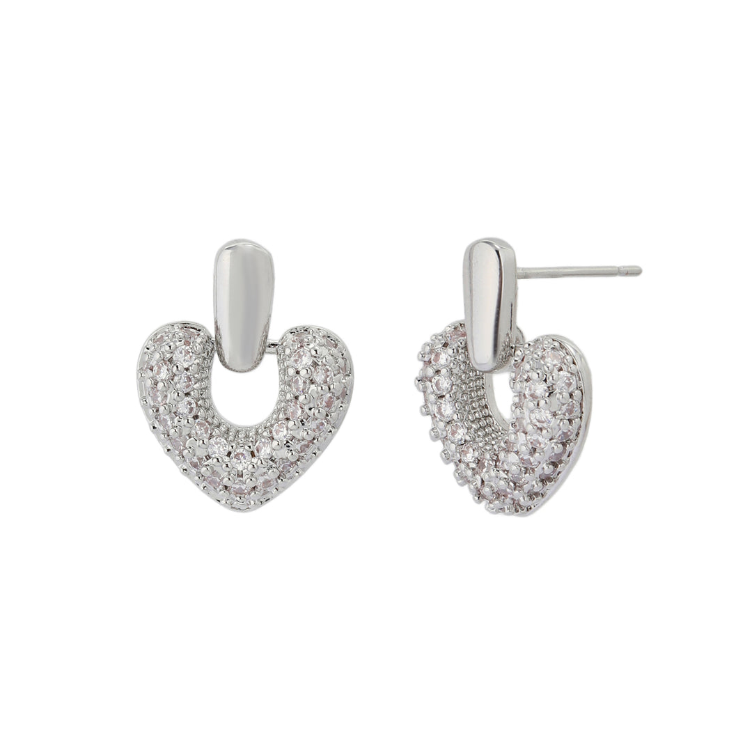 Silver Sweetheart Earrings